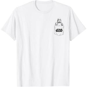 image:imageStar Wars Stormtrooper Title Logo Pocket TShirtWhite