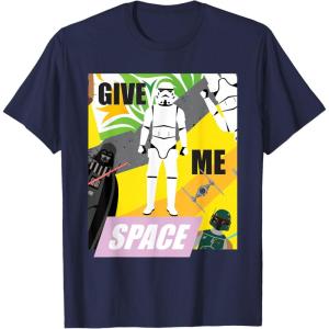 image:imageStar Wars Stormtroopers Give Me Space TShirtNavy Blue