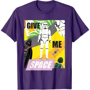 image:imageStar Wars Stormtroopers Give Me Space TShirtPurple