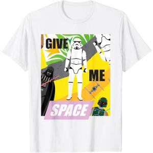 image:imageStar Wars Stormtroopers Give Me Space TShirtWhite