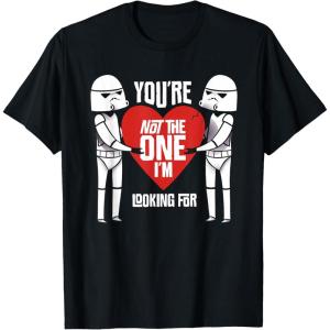 image:imageStar Wars Stormtroopers Not The One AntiValentines Day TShirtBlack