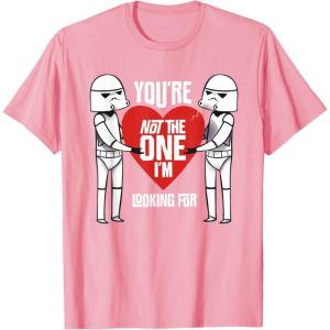image:imageStar Wars Stormtroopers Not The One AntiValentines Day TShirtPink