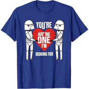 image:imageStar Wars Stormtroopers Not The One AntiValentines Day TShirtRoyal Blue