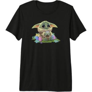 image:imageStar Wars The Mandalorian Easter Grogu Egg Hunt Winner Premium Triblend TShirtBlack