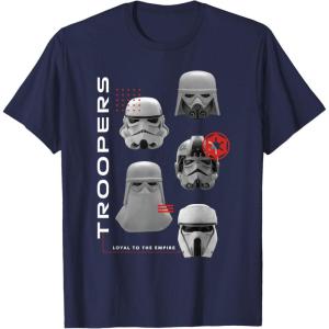 image:imageStar Wars The Mandalorian and Grogu Loyal Imperial Troopers TShirtNavy Blue