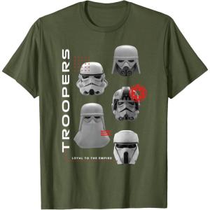 image:imageStar Wars The Mandalorian and Grogu Loyal Imperial Troopers TShirtOlive Green