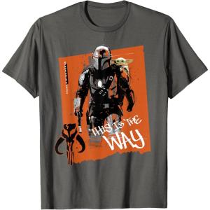 image:imageStar Wars The Mandalorian and Grogu Movie This is the Way TShirtAsphalt Grey