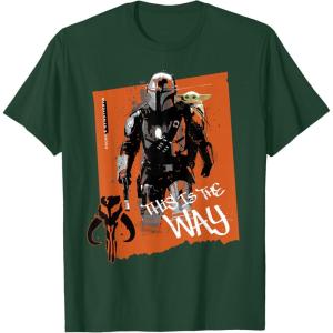 image:imageStar Wars The Mandalorian and Grogu Movie This is the Way TShirtDark Green