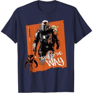 image:imageStar Wars The Mandalorian and Grogu Movie This is the Way TShirtNavy Blue