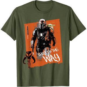 image:imageStar Wars The Mandalorian and Grogu Movie This is the Way TShirtOlive Green