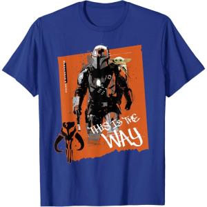 image:imageStar Wars The Mandalorian and Grogu Movie This is the Way TShirtRoyal Blue
