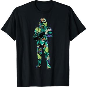 image:imageStar Wars Tropical Stormtrooper Silhouette TShirtBlack