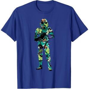 image:imageStar Wars Tropical Stormtrooper Silhouette TShirtRoyal Blue
