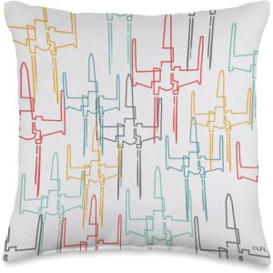 image:imageStar Wars XWing Starfighter Retro Print Throw Pillow16x16
