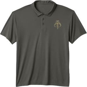 image:imageThe Mandalorian and Grogu  I Have a Job for You Performance Polo ShirtAsphalt Grey