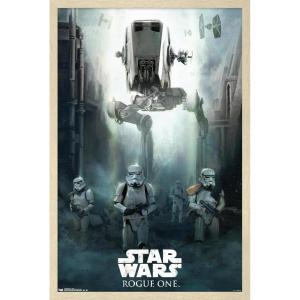 image:imageTrends International Star Wars Rogue One  Siege Wall Poster 22375 x 34 Black Framed VersionBlonde Framed Version