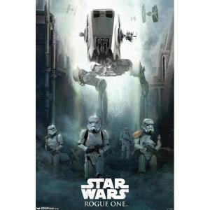 image:imageTrends International Star Wars Rogue One  Siege Wall Poster 22375 x 34 Black Framed VersionPremium Unframed Version