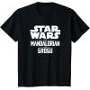 image:imageStar Wars The Mandalorian And Grogu Official Title Logo TShirtBlack