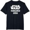 image:imageStar Wars The Mandalorian And Grogu Official Title Logo TShirtBlack