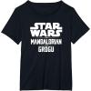 image:imageStar Wars The Mandalorian And Grogu Official Title Logo TShirtBlack