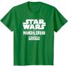 image:imageStar Wars The Mandalorian And Grogu Official Title Logo TShirtKelly Green