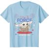image:imageStar Wars The Mandalorian May The Force Be With You Firework TShirtBaby Blue