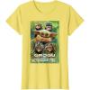 image:imageStar Wars The Mandalorian and Grogu Anzellan Droidsmiths TShirtLemon Yellow