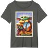 image:imageStar Wars The Mandalorian and Grogu Bounty Hunter Card 31 TShirtAsphalt Grey