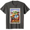 image:imageStar Wars The Mandalorian and Grogu Bounty Hunter Card 31 TShirtAsphalt Grey