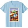 image:imageStar Wars The Mandalorian and Grogu Bounty Hunter Card 31 TShirtBaby Blue
