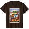 image:imageStar Wars The Mandalorian and Grogu Bounty Hunter Card 31 TShirtBrown