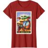 image:imageStar Wars The Mandalorian and Grogu Bounty Hunter Card 31 TShirtCranberry Red