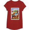 image:imageStar Wars The Mandalorian and Grogu Bounty Hunter Card 31 TShirtCranberry Red