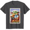 image:imageStar Wars The Mandalorian and Grogu Bounty Hunter Card 31 TShirtDark Heather Grey