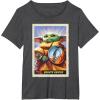 image:imageStar Wars The Mandalorian and Grogu Bounty Hunter Card 31 TShirtDark Heather Grey