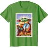 image:imageStar Wars The Mandalorian and Grogu Bounty Hunter Card 31 TShirtGrass Green