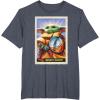 image:imageStar Wars The Mandalorian and Grogu Bounty Hunter Card 31 TShirtHeather Blue