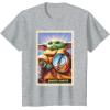 image:imageStar Wars The Mandalorian and Grogu Bounty Hunter Card 31 TShirtHeather Grey