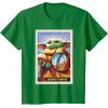 image:imageStar Wars The Mandalorian and Grogu Bounty Hunter Card 31 TShirtKelly Green
