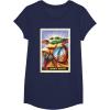 image:imageStar Wars The Mandalorian and Grogu Bounty Hunter Card 31 TShirtNavy Blue