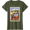 image:imageStar Wars The Mandalorian and Grogu Bounty Hunter Card 31 TShirtOlive Green