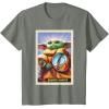 image:imageStar Wars The Mandalorian and Grogu Bounty Hunter Card 31 TShirtOlive Heather