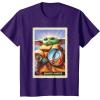image:imageStar Wars The Mandalorian and Grogu Bounty Hunter Card 31 TShirtPurple
