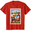 image:imageStar Wars The Mandalorian and Grogu Bounty Hunter Card 31 TShirtRed