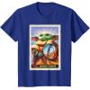 image:imageStar Wars The Mandalorian and Grogu Bounty Hunter Card 31 TShirtRoyal Blue