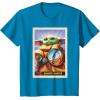 image:imageStar Wars The Mandalorian and Grogu Bounty Hunter Card 31 TShirtSapphire Blue