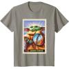 image:imageStar Wars The Mandalorian and Grogu Bounty Hunter Card 31 TShirtSlate Grey