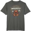 image:imageStar Wars The Mandalorian and Grogu Bounty Hunter Helmet TShirtAsphalt Grey