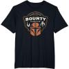 image:imageStar Wars The Mandalorian and Grogu Bounty Hunter Helmet TShirtBlack