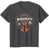 image:imageStar Wars The Mandalorian and Grogu Bounty Hunter Helmet TShirtDark Heather Grey